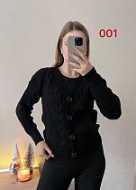 Кофта Fsn 001-2 black - делук