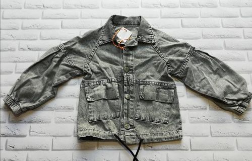 Куртка AA586 grey - делук