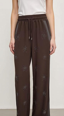 Штаны Спорт Karon 7217 brown - делук