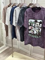 Футболка Lelis 1061-6 grey - делук
