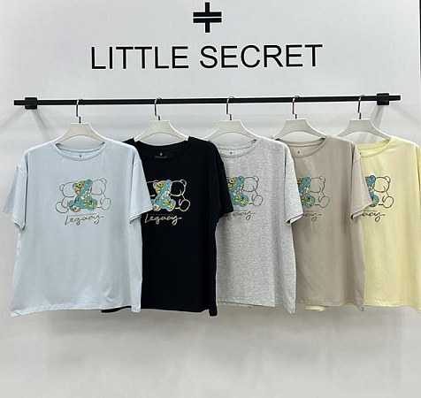 Футболка Little Secret 500513 beige - делук