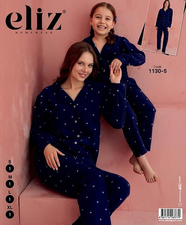 Пижама Disneyopt Kids 1130-5 navy (5-12)-old-1 - делук