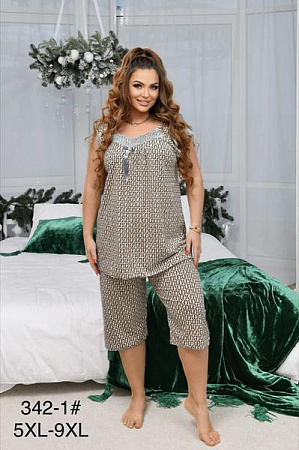 Пижама Fili Wear 342-1 beige - делук