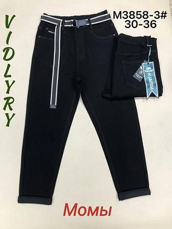 Джинсы Vidlyry 3858-3 black - делук