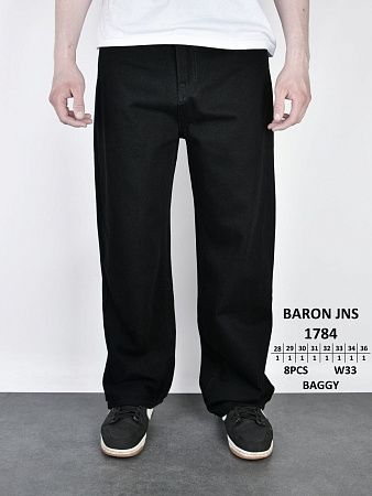 Джинсы God Baron 1784 black - делук