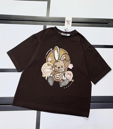 Футболка Kosmy 520-48 chocolate - делук