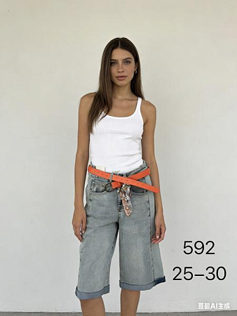 Шорты Newjeans 592 l.blue - делук
