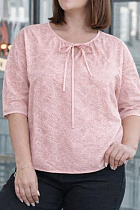 Блузка Elena&Vika 26029 peach - делук