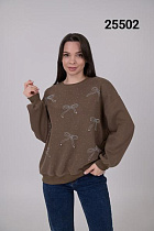 Свитер Mmc Clothes 25502 brown - делук