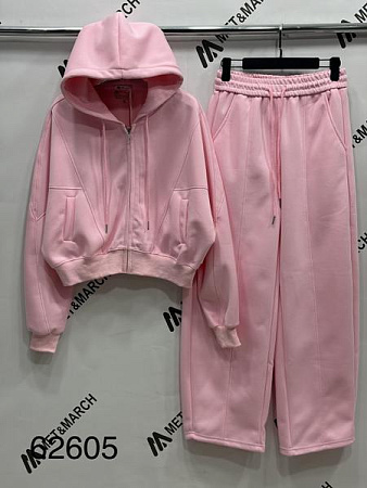 Костюм Спорт Met&March 62605 pink - делук