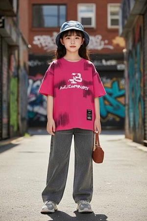 Футболка Delfinka 35753 pink - делук