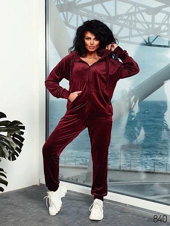 Костюм Спорт Loren 840 wine - делук