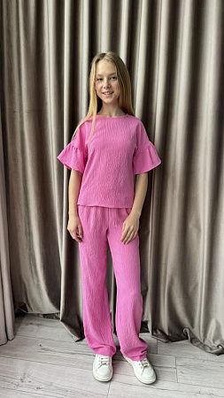 Костюм Moda School 8543 pink - делук