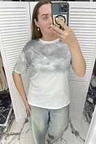 Футболка Karon 7008 white - делук