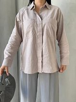 Рубашка New Season 8360 l.grey - делук
