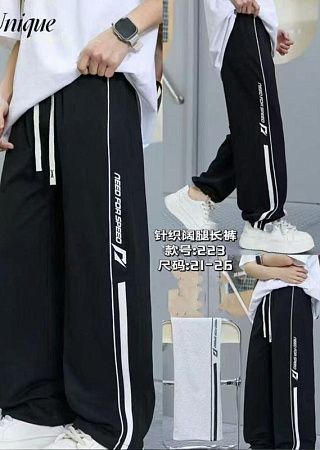 Штаны Спорт Chicwear 223 black - делук