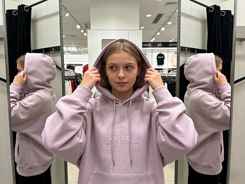 Худи Yalisi UT8059 pink - делук