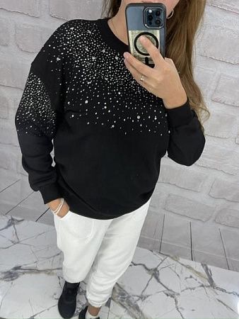 Свитер Karon 5502 black - делук