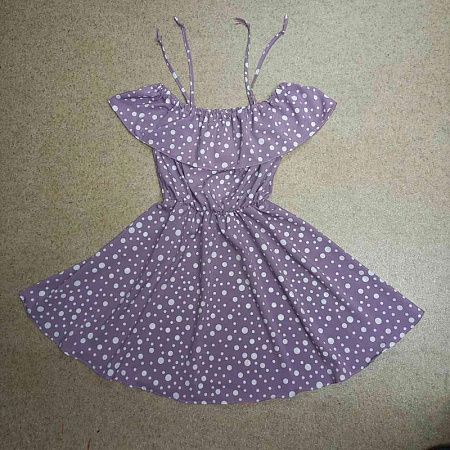 Платье Q001-13 purple - делук