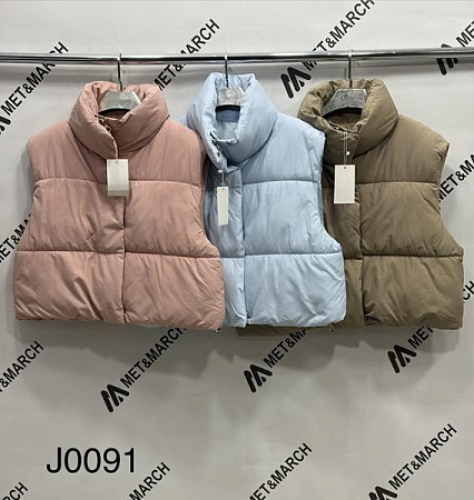 Жилетка Met&March J0091 khaki - делук