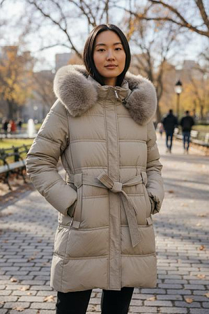 Куртка Dknsel 76716 beige - делук