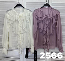 Блузка Divo 2566 white - делук