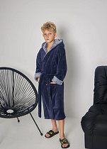 Халат Romeo Life RL715 navy - делук