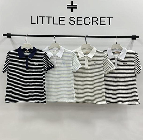 Футболка Little Secret 1671-1 navy - делук