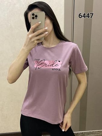 Футболка Fsn 6447 lilac - делук