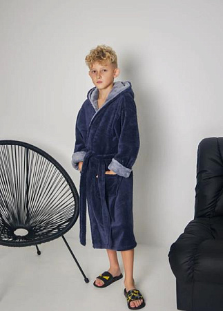 Халат Romeo Life RL715 navy - делук