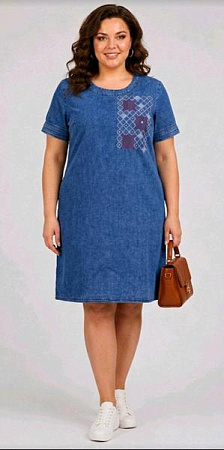 Платье Julia JL1224 blue - делук