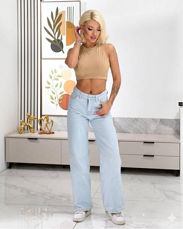 Топ Lelis 1145 beige - делук