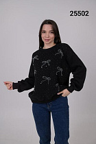 Свитер Mmc Clothes 25502 black - делук