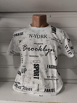 Футболка Panda 1698 white - делук