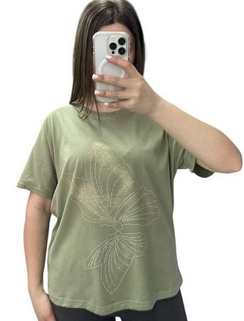 Футболка Elena&Vika 25053 mint - делук