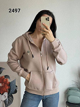 Кофта Спорт Fsn 2497 beige - делук