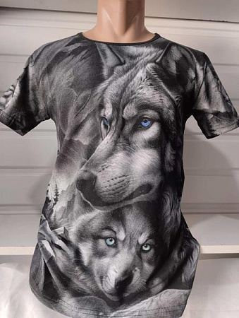 Футболка Panda 1572 black - делук