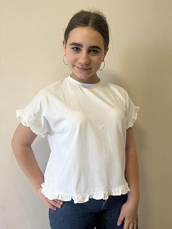 Футболка Moda School M536 white - делук