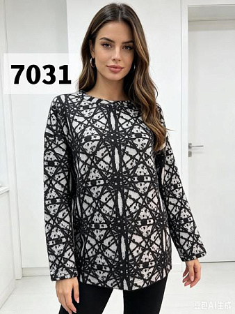 Свитер Gertie 7031 black - делук