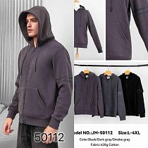 Кофта Спорт Jjf 50112 black - делук