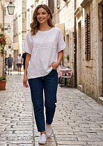 Футболка Orange Chinese 310 white - делук