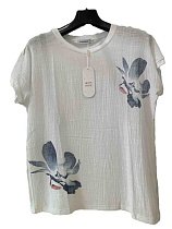 Футболка Orange Chinese 319 white - делук