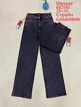 Джинсы Vanver B82190 navy - делук