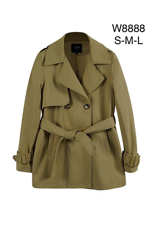 Пальто Immei W8888 khaki - делук