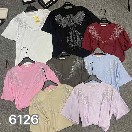 Футболка Dgmd 6126 mix - делук