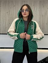 Кофта Спорт Jjf 50159 green - делук