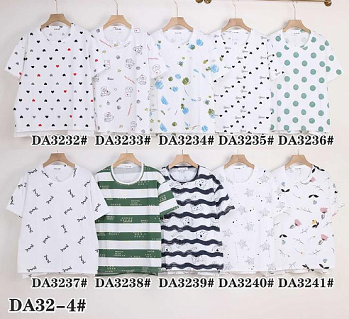 Футболка Xie DA32-4 mix - делук