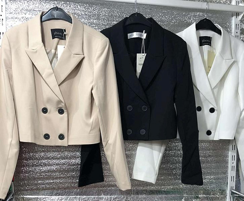 Пиджак Nefertiti NF138 white - делук