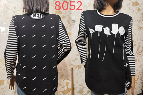 Свитер Lida 8052 black - делук