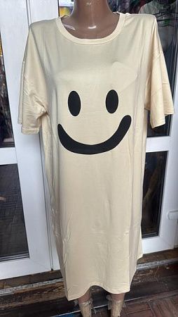 Ночнушка Saimeiqi 1043 beige - делук